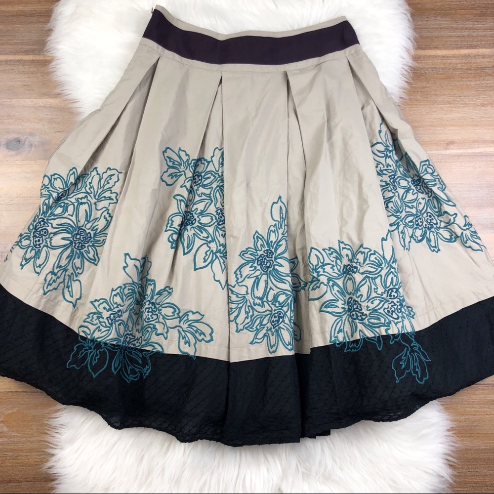 Anthropologie Floreat Wild Gardens Skirt Rare N41 - Picture 6 of 8